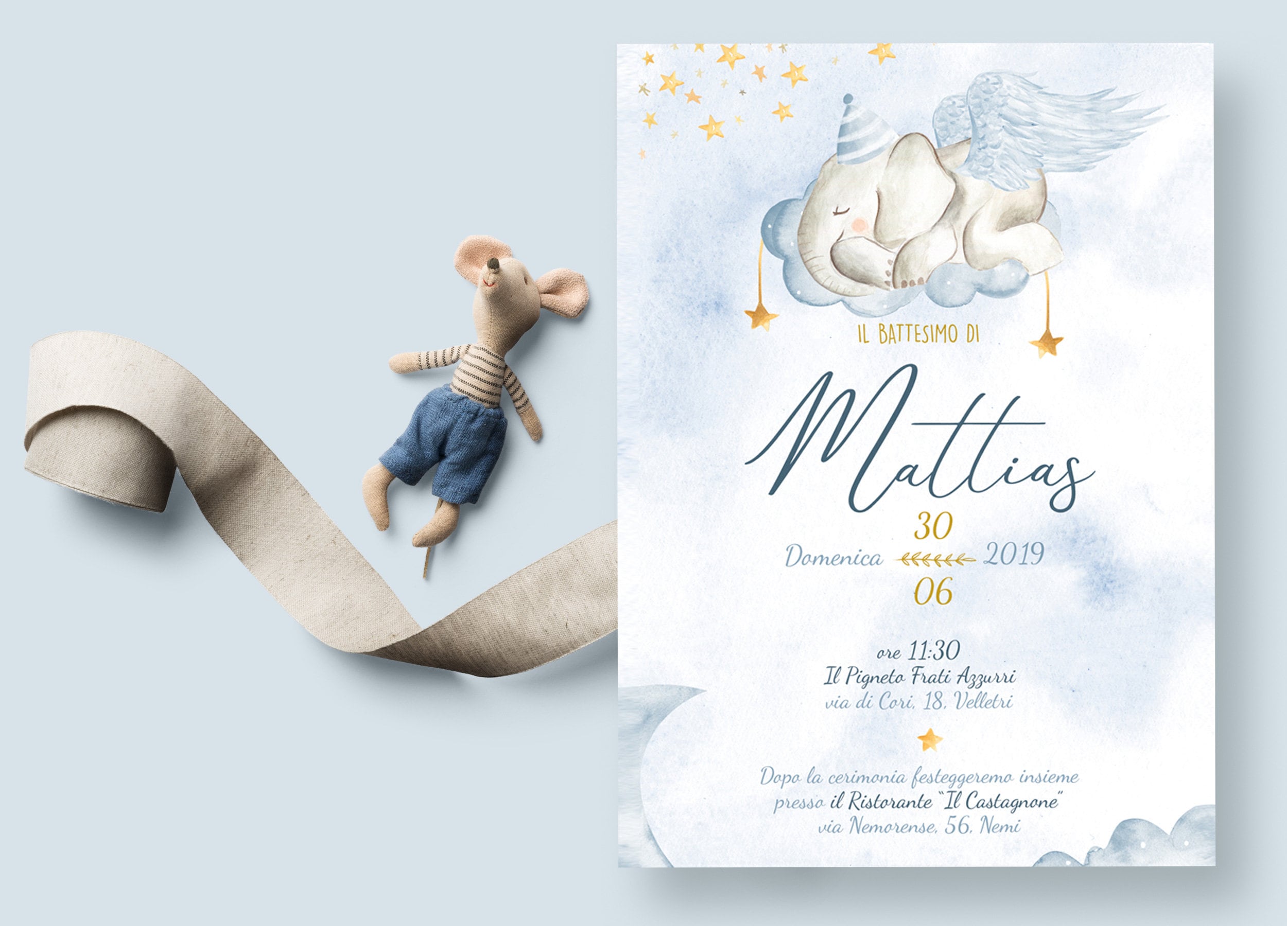 Invito Digitale Battesimo X DOWNLOAD LEGGI INFO Etsy