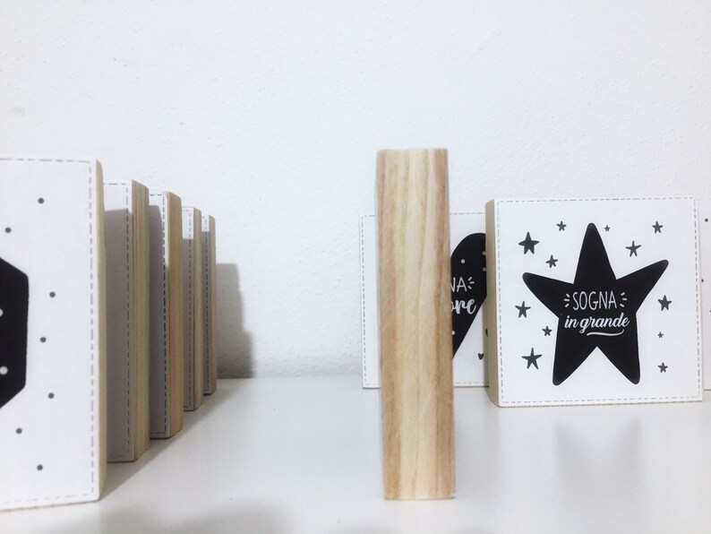 scatolina confetti tag adesivo battesimo porta confetti Bomboniere battesimo quadretti in legno con frasi personalizzate