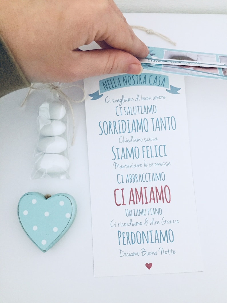 Biglietto bomboniera battesimo segnaposto battesimo Etsy