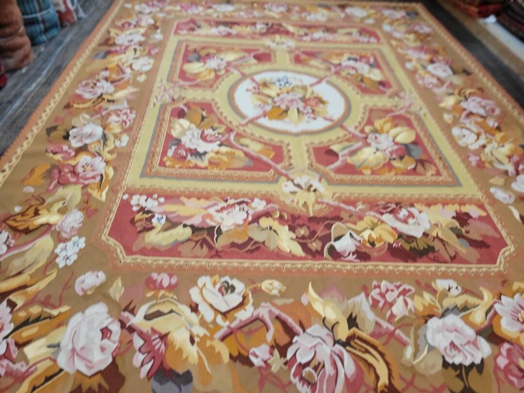 Aubusson Rugs French Aubusson Flat Wove Rug Savanery Rug Flemish Carpet