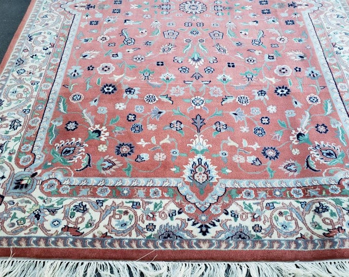 Indian jaypour wool rug durable rug Turkish rug red rug blue rug