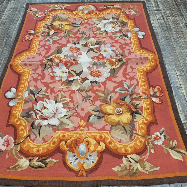 Aubusson Rug Etsy