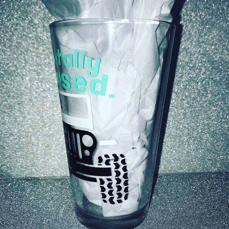Cher Horowitz Clueless Movie I totally paused Jeep Pint Glass