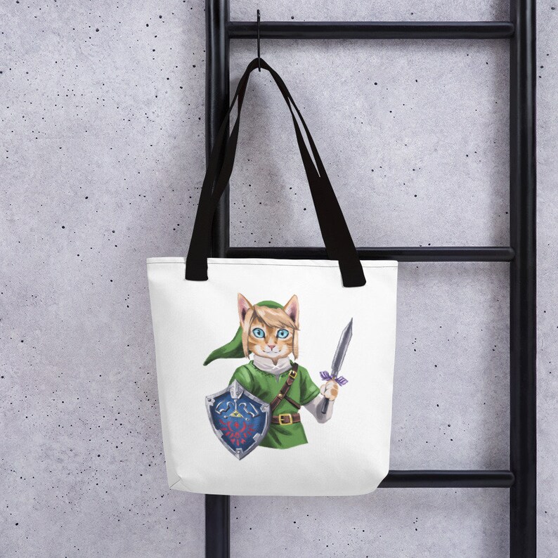 Colourful Unique Gift Lincat Tote bag Printed Bag