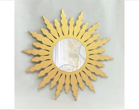 Gold Sunburst Mirror Sun Home Decor Gold Sunburst Mirror Sun