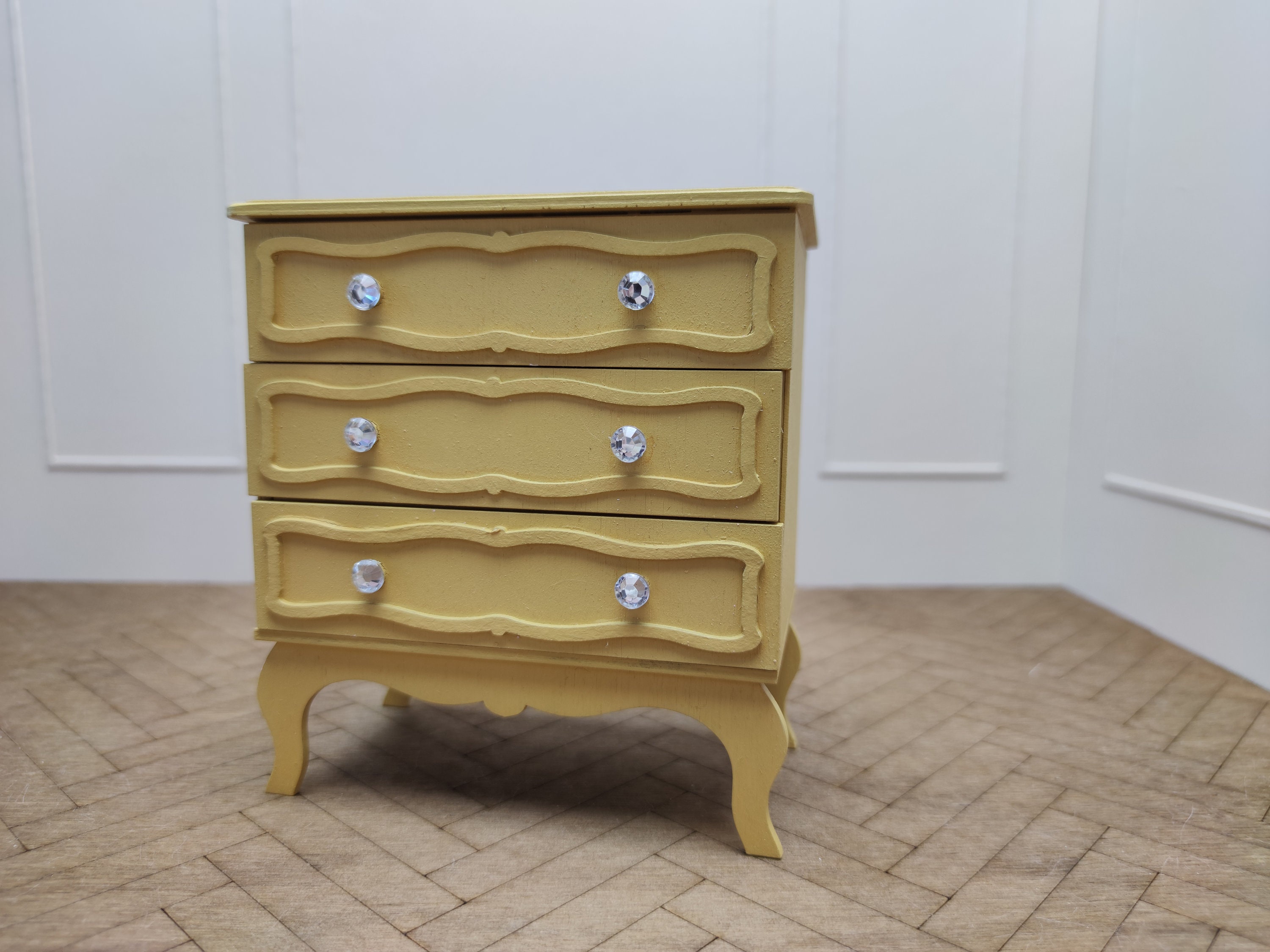 Doll chest of drawers 16 furniture for Barbie Blythe FR Etsy