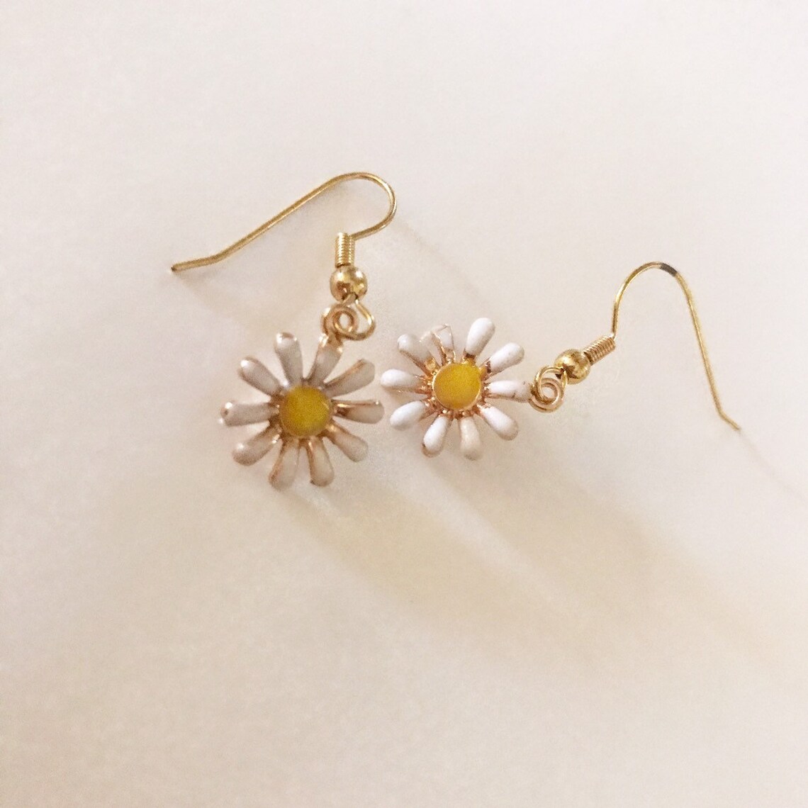 Daisy Earrings Flower Jewelry for Young Girls Flower Etsy