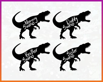 Download Mama saurus svg | Etsy