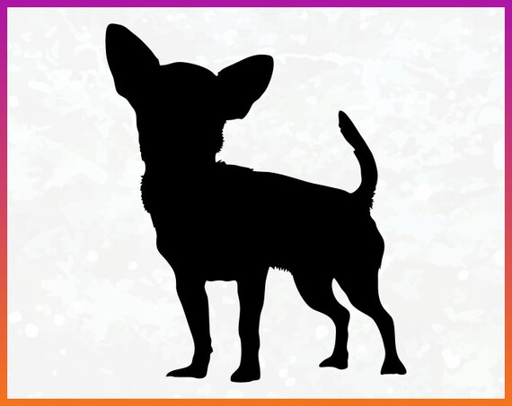 Download Chihuahua SVG Chihuahua silhouette svg File Vector Iron On ...