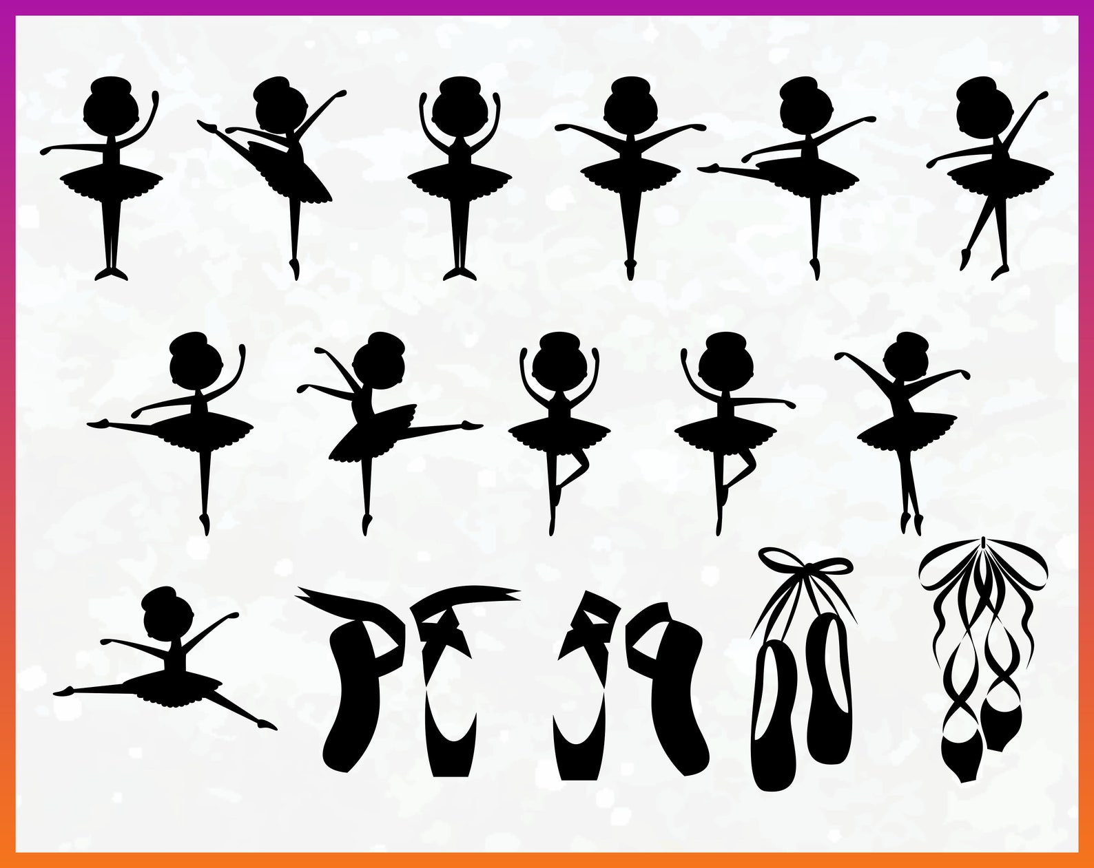 ballerina svg ballerina ballet files silhouette cameo ballerina shoes iron on transfer png ballerina clipart vector cutting ball