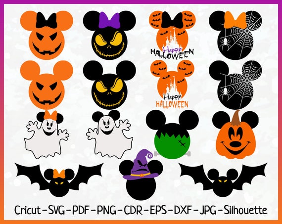 Download Disney Halloween Mickey Happy Halloween SVG Digital ...