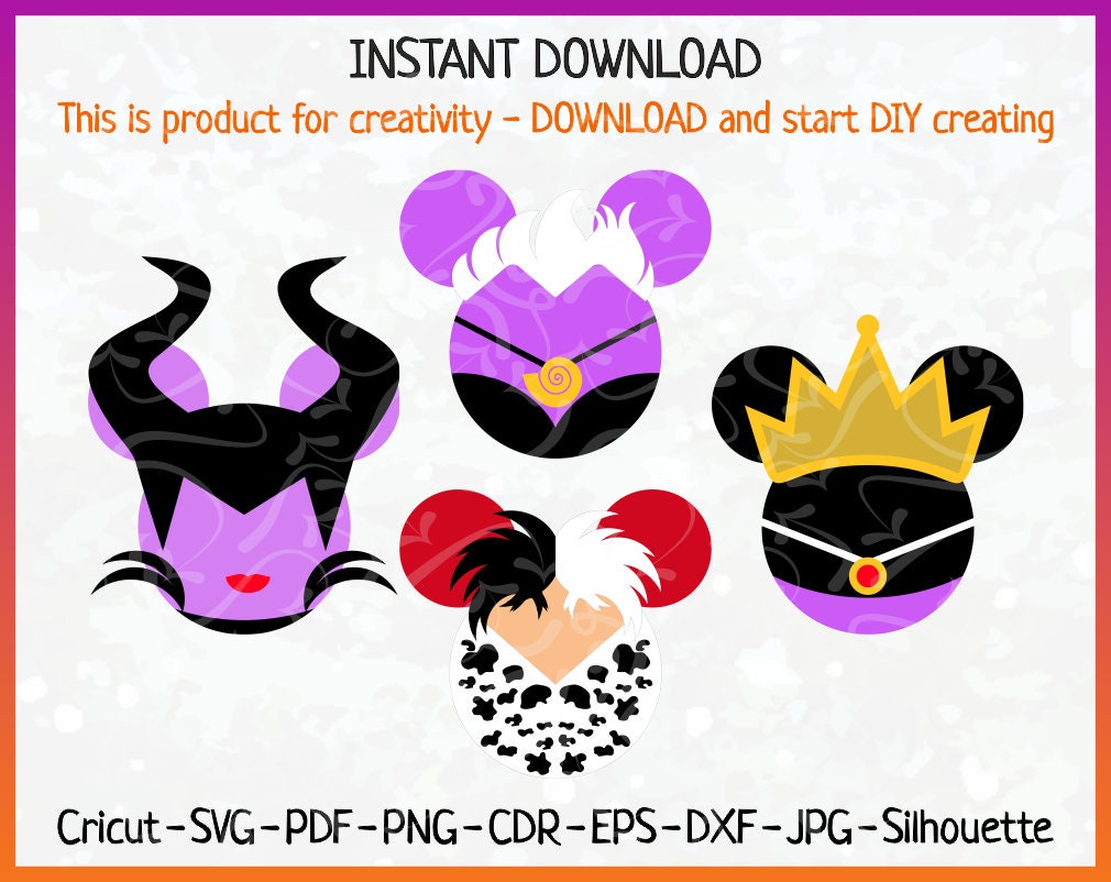 Free Free 250 Cruella Deville Cricut Disney Villains Svg SVG PNG EPS DXF File