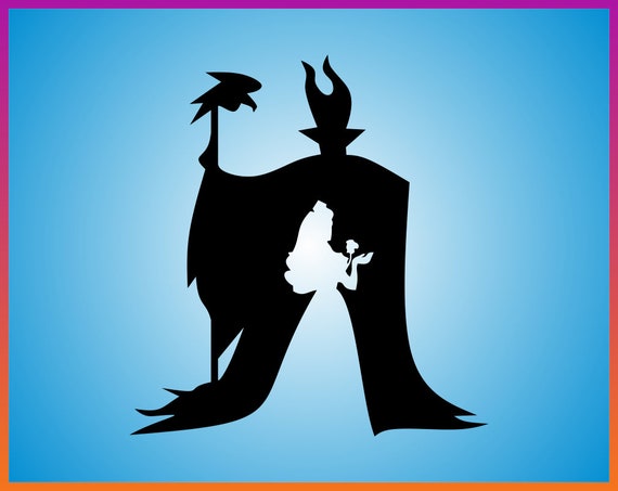 Download Maleficent Sleeping Beauty Silhouette Disney Villain SVG ...