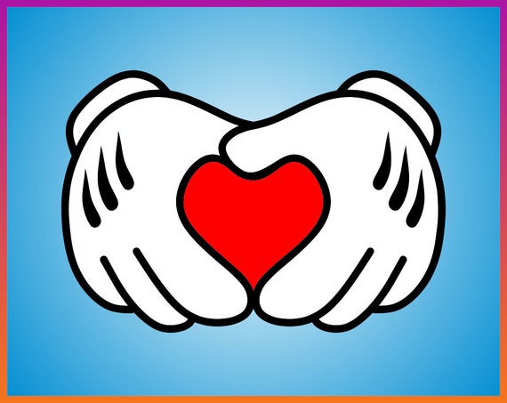 Free Free Love Mickey Svg 417 SVG PNG EPS DXF File