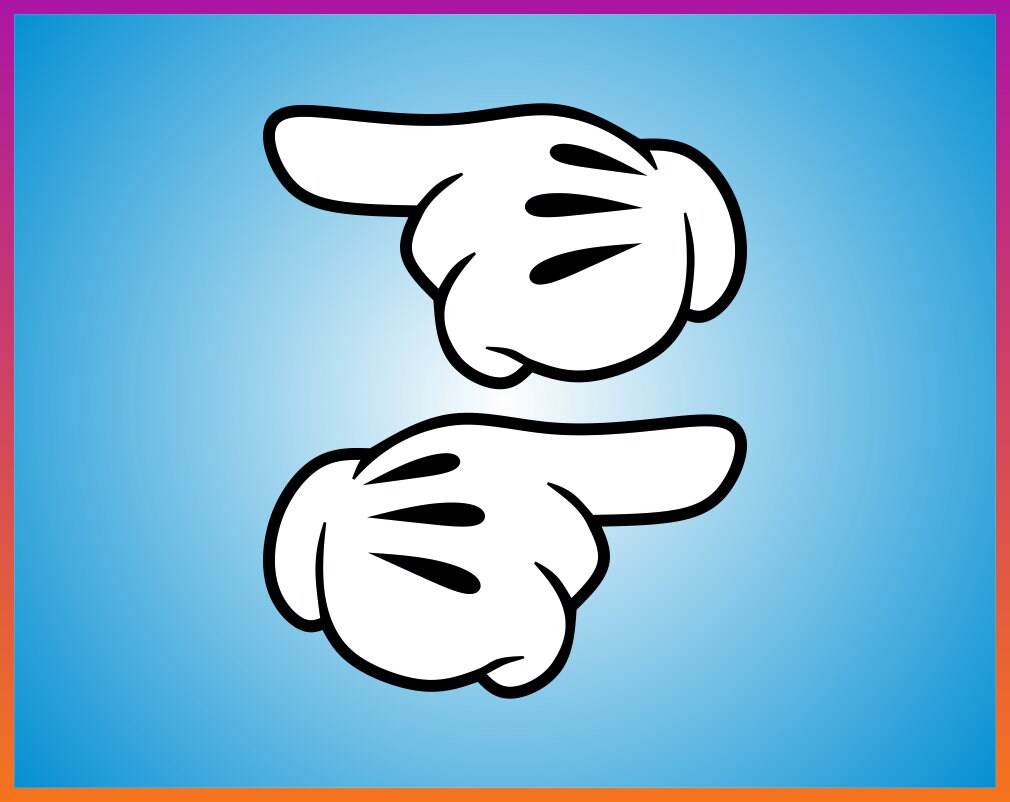 Download Mickey Mouse Hands SVG Mickey Mouse Hands svg Mickey Hands ...