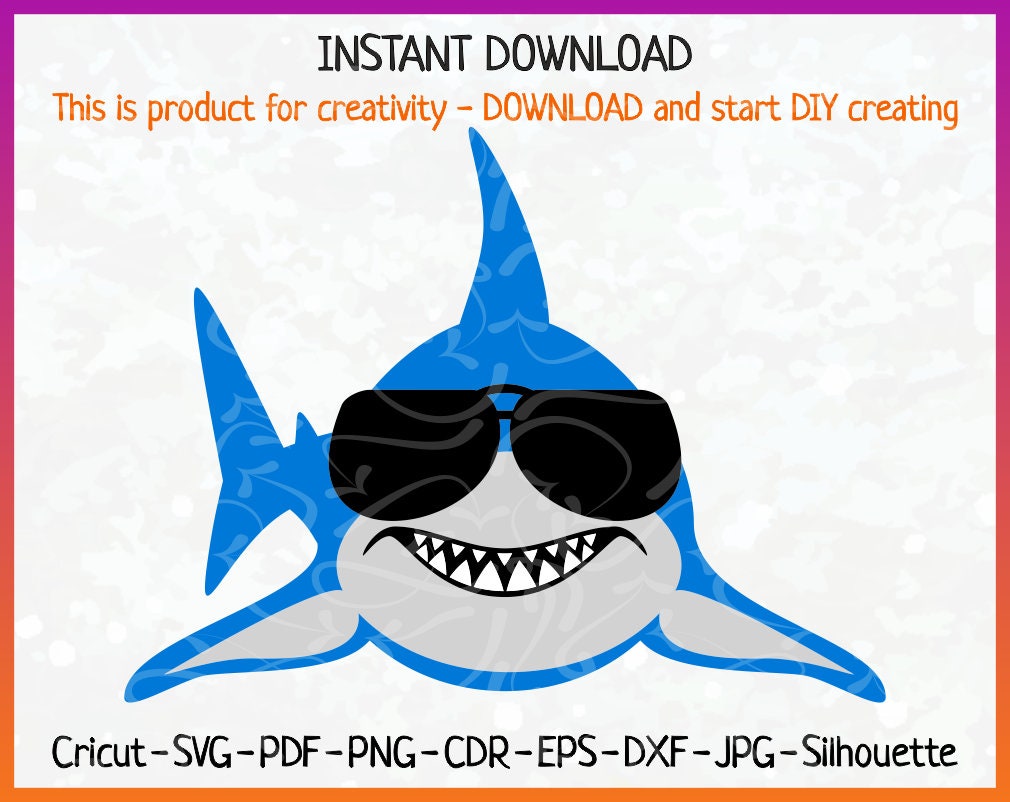 Free Free 321 Baby Shark Face Svg SVG PNG EPS DXF File