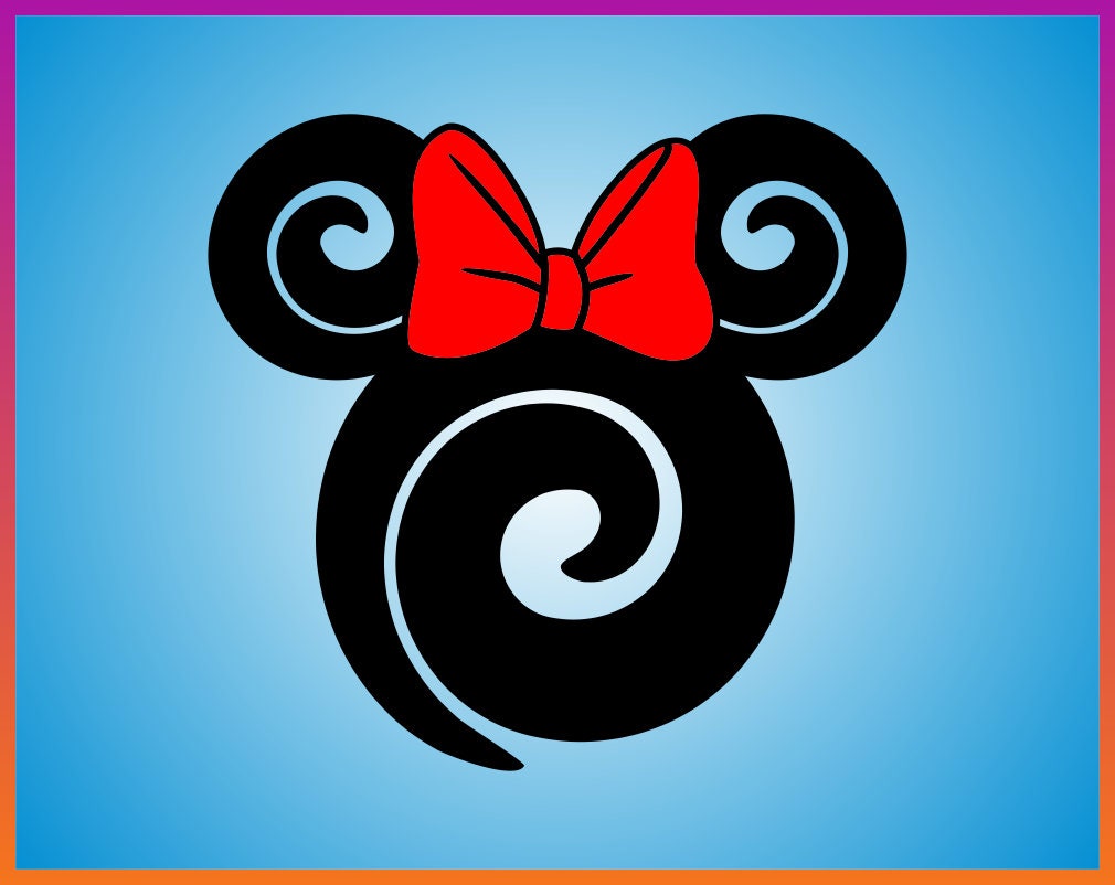 Free Free 72 Disney Minnie Head Svg SVG PNG EPS DXF File