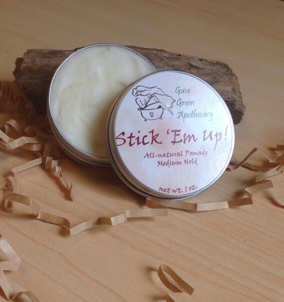 Stick Em Up Hair Pomade Medium Hold All Natural Hair Etsy