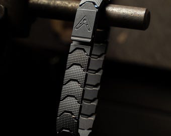 A51- Hatch Titanium 2.5  Bracelet (blackened variant)