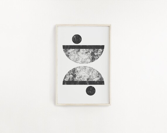 Black And White Print Downloadable Art Printable Wall Art Etsy