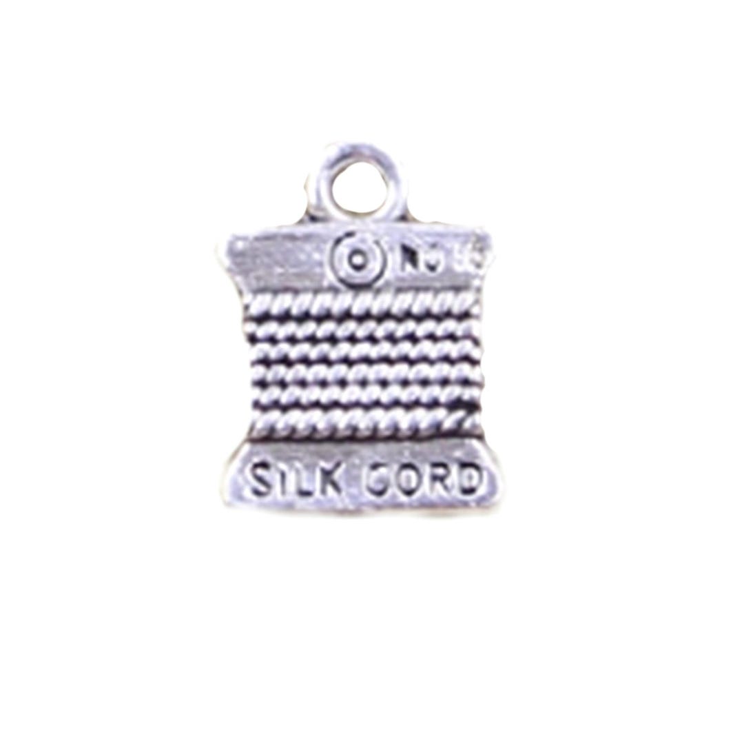 Embroidery Thread Card Charm - Etsy