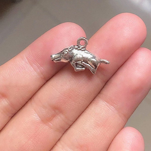 3D Wild Boar Charm