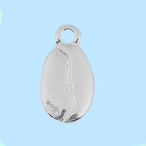 Small Coffee Bean Charm
