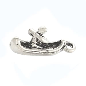 3D Man Rowing Boat Charm