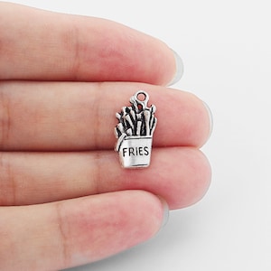 Small French Fries Charm