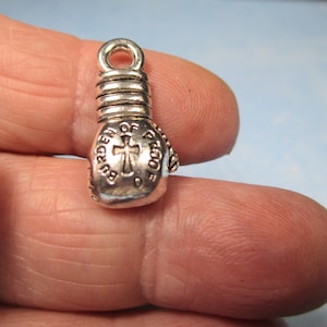 3D Boxing Gloves Charm