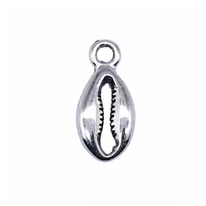 Double Sided Cowrie Shell Charm Small