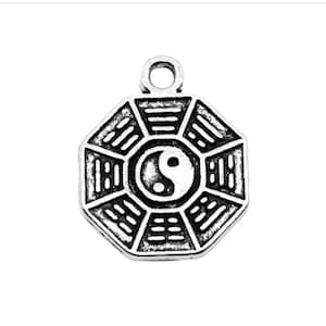 Double Sided Yin Yang Charm