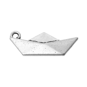Origami Boat Charm