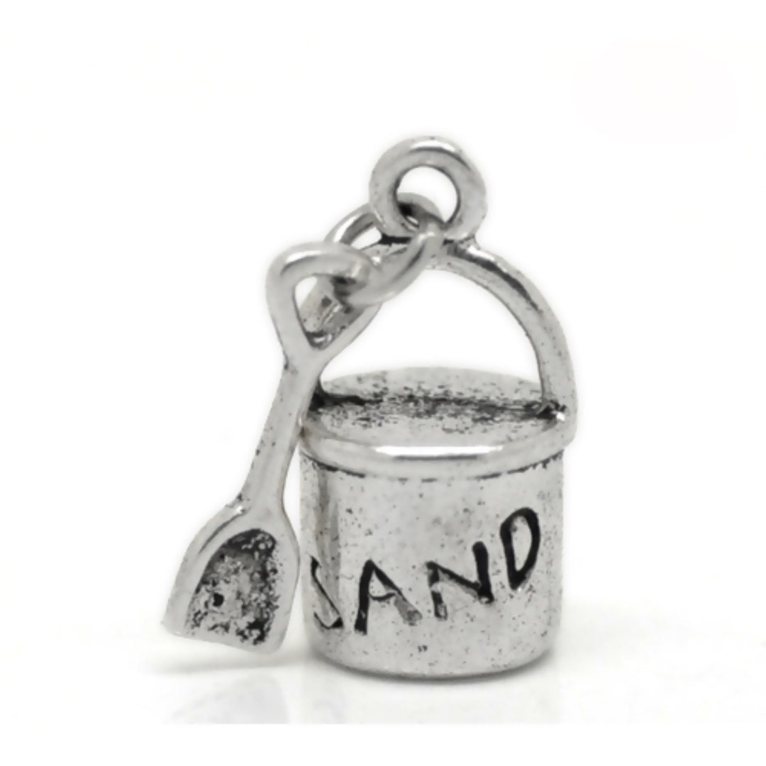 Sand Pail and Shovel Charm W/ Moveable Shovel Etsy