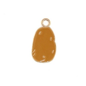Enameled Potato Charm
