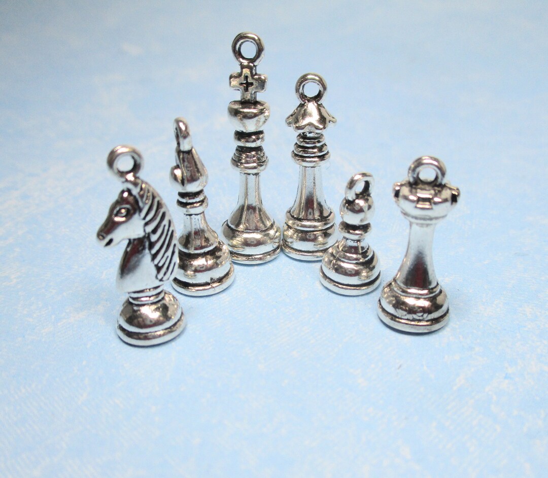 Silver Color Chess Piece - King, Hanayama Metal Puzzles