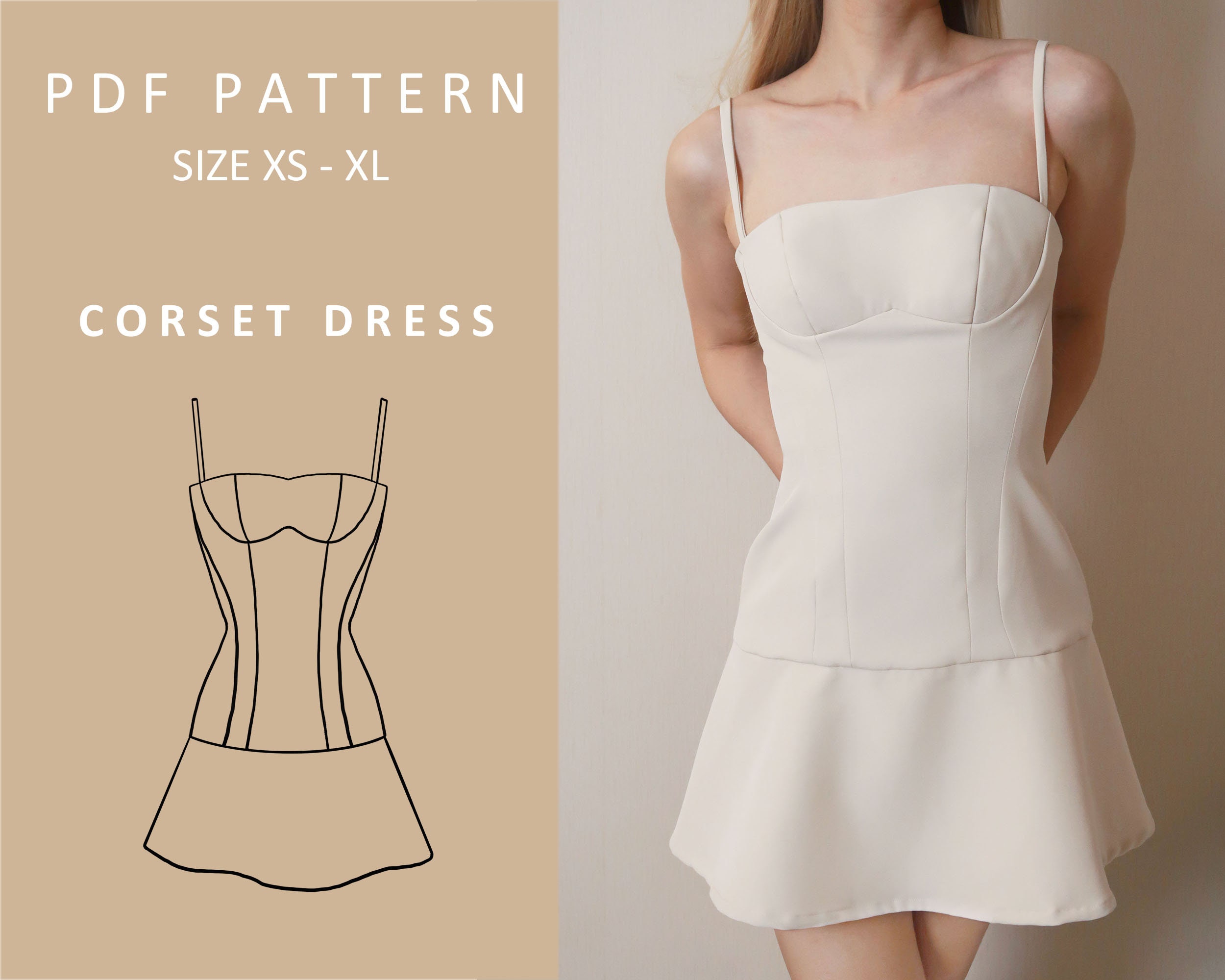 corset dress pattern