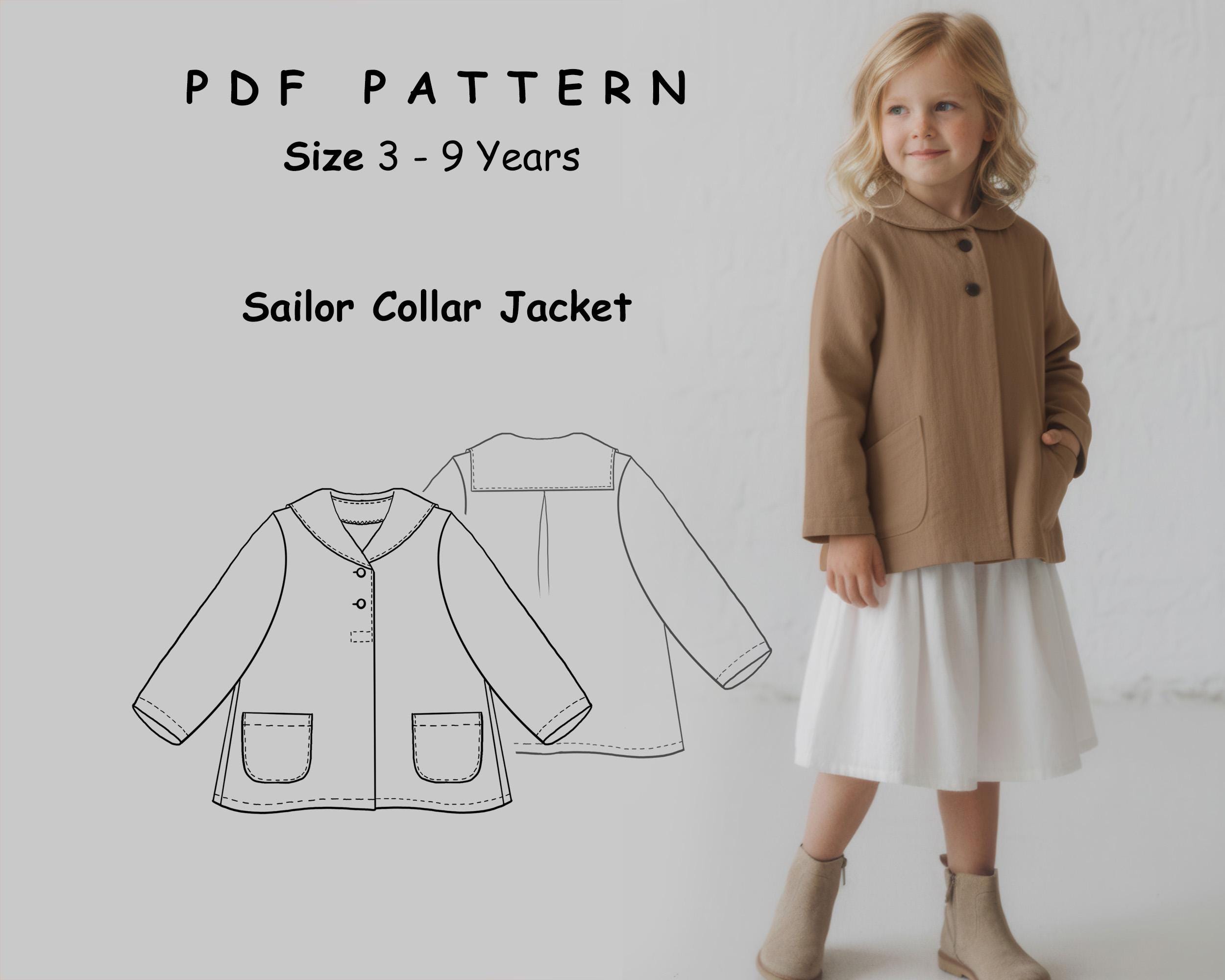 Sailor Collar Jacket - Etsy