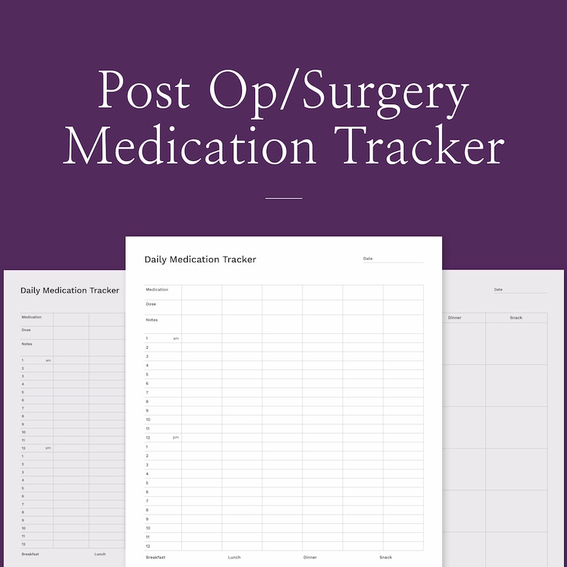 Post Surgery Medication Tracker - Il 800x800.3586367181 Stod 
