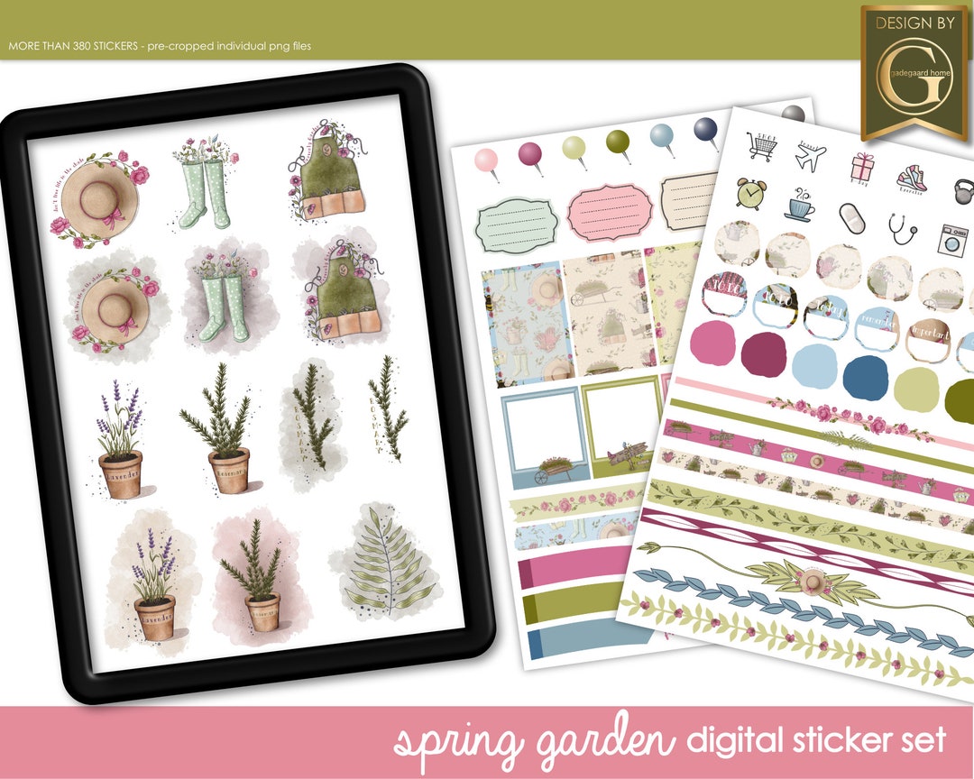 Digital Planner Stickers for Goodnotes or Xodo ,ipad Digital Stickers ...