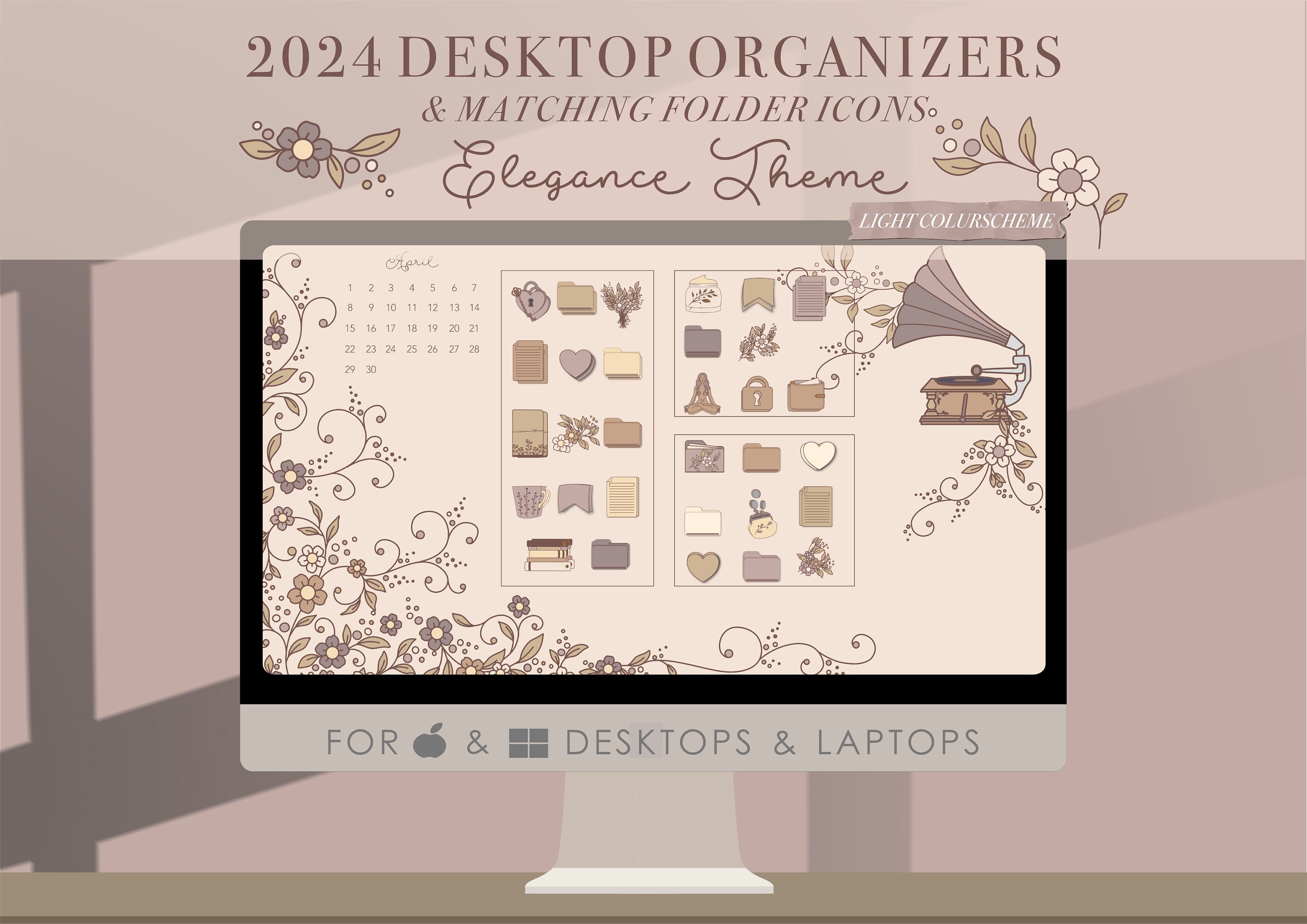 Stylish and Versatile Desk Organiser 2 Colours 