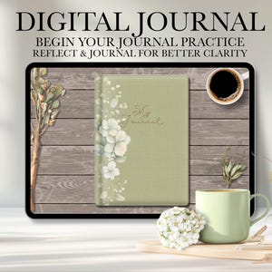 Selfcare Digital Daily Journal, 2025 GoodNotes Journal, 366 Daily Pages Journal, iPad Journal, Notabiliity Journal, Digital Diary, realistic