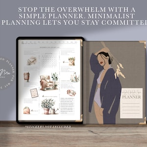 2025 Digital Planner Dated, iPad & Android Planner, GoodNotes Planner, Digital Calendar, Daily, Weekly, Monthly Journal, iPad Planner
