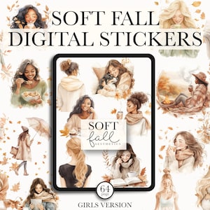 Everyday Goodnotes Fall Digital Stickers, Fall Daily Planner Stickers, Autumn Stickers, Ipad Stickers, Digital Journal Stickers, notability,