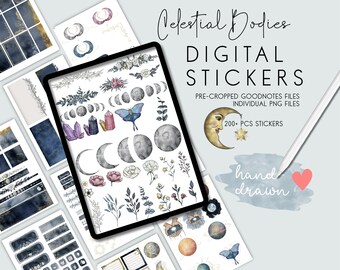Realistic Digital Bullet Journal with Stickers & Templates. – Ware of  Stockholm