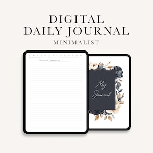 Tägliches Digitales GoodNotes Journal, Notizhaftes Tagebuch, 365 Seiten Tagebuch, Notability Journal, Digitales IPad Tagebuch, 2025 Journal