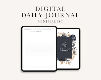 Daily Digital GoodNotes Journal, Noteful Diary Journal, 365 Daily pages Diary, Notability Journal, Digital IPad Diary journal, 2025 Journal