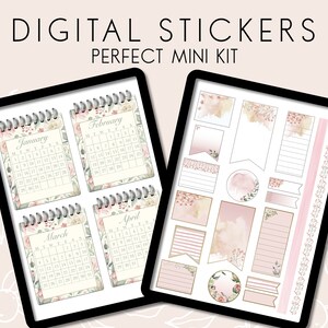 Digital Planner stickers for Goodnotes, xodo, iPad, Android, Digital Journal Sticker, Happy Planning, digital planner app, notabiity planner