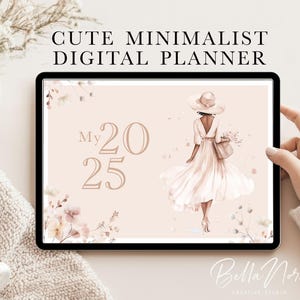 2025 Cute Digital Planner, 2025 Planner, Daily Planner, Weekly Planner, Monthly Planner, GoodNotes Planner 2025, iPad Planner, Cute Planner