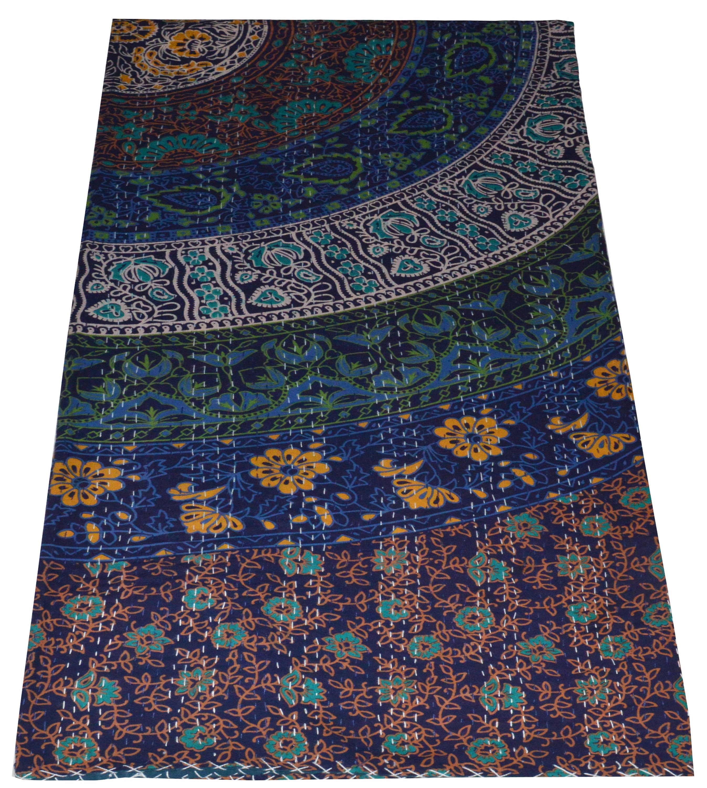 Indian Handmade Cotton Throws Hippie Boho Decor Blankets Etsy